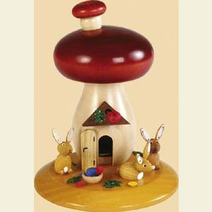 Smokers Misc. Smokers Smoker Smoking mushroom Bunnies - 5 inch - 13 cm