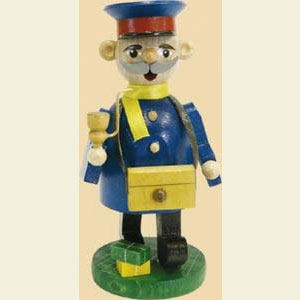 R�ucherm�nner Berufe R�ucherm�nnchen Postbote - 11 cm