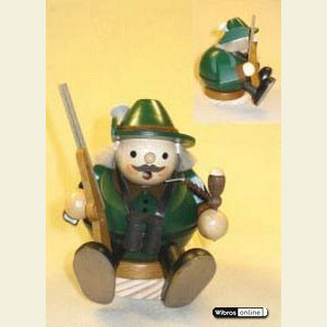 Smokers Professions Smoker Ranger - sitting - 13 cm / 5 inch