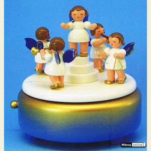 Music Boxes Angels Music Box Angel Musicians - 14 cm / 5,5 inch