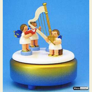Music Boxes Angels Music Box Angel Musicians - 14 cm / 5,5 inch