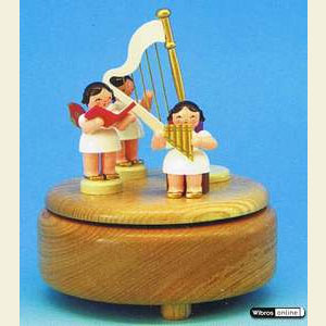 Spieldosen Engel Spieldose Engelskonzert - 14 cm