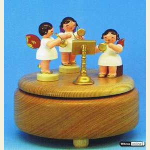 Spieldosen Engel Spieldose Engelskonzert - 14 cm