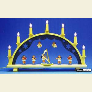 Schwibb�gen Alle Schwibb�gen Engelsschwibbogen - 49 cm