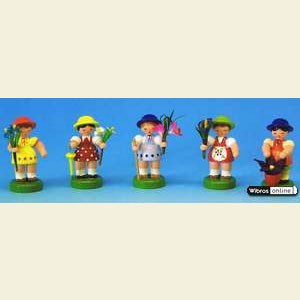 Small Figures & Ornaments Flower children Flower Children Series - 10 pcs.