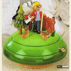 Spieldosen Diverse Motive Spieldose Wandersmann
