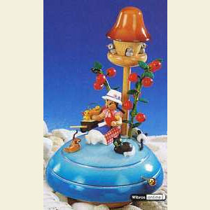 Music Boxes Misc. Motifs Music Box Doll Mama