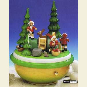 Music Boxes Misc. Motifs Music Box Leprechaun