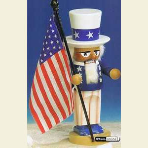 Nutcrackers Famous Persons Nutcracker Uncle Sam - 30cm / 11,5 inch