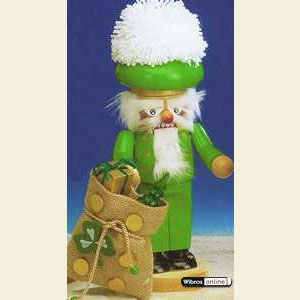 Nutcrackers Santa Claus Nutcracker Irish Santa - 30cm / 11,5 inch
