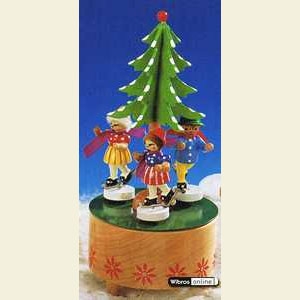 Spieldosen Jahreszeiten Spieldose Eisk�nstler