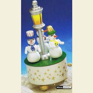 Music Boxes Seasons Music Box Snowmen