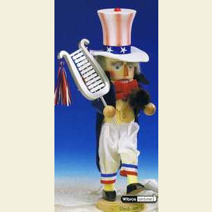 Nu�knacker Bekannte Personen Nussknacker Onkel Sam - 40cm