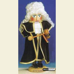 Nutcrackers Professions Nutcracker Barrister - 40cm / 16 inch