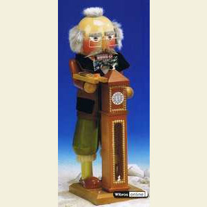 Nu�knacker Bekannte Personen Nussknacker Hickory Dickory Dock - 40cm - Limitierte Auflage