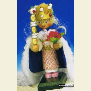 Nutcrackers Kings Nutcracker Queen Guinevere - 13cm / 5 inch