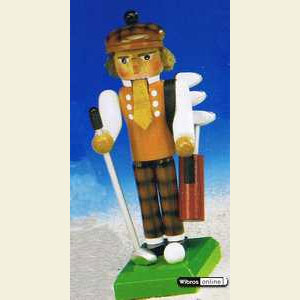 Nutcrackers Hobbies Nutcracker Golfer - 13cm / 5 inch