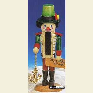 Nu�knacker Bekannte Personen Nussknacker Kolumbus - 13cm