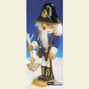 Nutcrackers Professions Nutcracker Sea Captain - 13cm / 5 inch