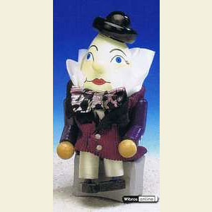 Nutcrackers Famous Persons Nutcracker Humpty Dumpty - 13cm / 5 inch - Limited Edition