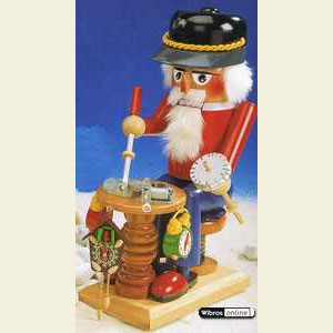 Nu�knacker Berufe Nussknacker Uhrmacher mit Musik - 40cm