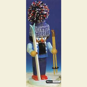 Nu�knacker Hobbies Nussknacker Ski Fahrer - 30cm