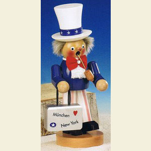 Smokers Famous Persons Smoker Uncle Sam - 25 cm / 10 inches