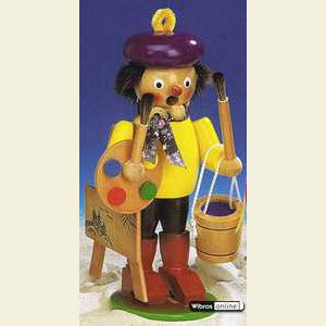 R�ucherm�nner Berufe R�ucherm�nnchen Kunstmaler - 25cm