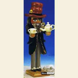 Nu�knacker Bekannte Personen Nussknacker Alice Mad Hatter - 40cm - Limitierte Auflage