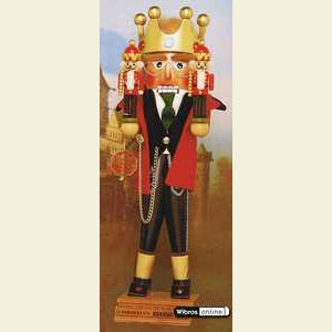 Nu�knacker K�nige Nussknacker K�nig C. Steinbach - 40cm