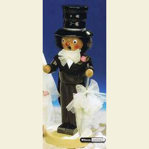 R�ucherm�nner Sonstige Figuren R�ucherm�nnchen Br�utigam - 25cm
