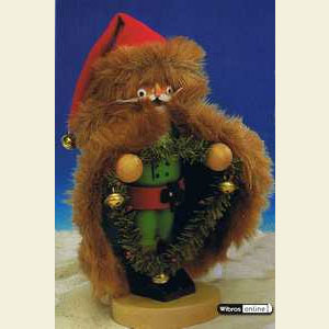 R�ucherm�nner Weihnachtsm�nner R�ucherm�nnchen Irischer Weihnachtsmann - 25cm