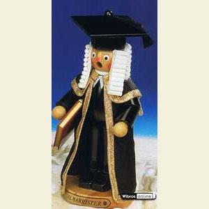 Smokers Professions Smoker Barrister - 25cm / 10 inch