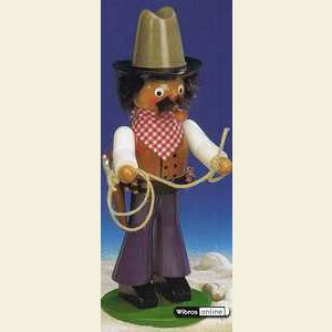 R�ucherm�nner Berufe R�ucherm�nnchen Cowboy - 25cm