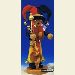 R�ucherm�nner Sonstige Figuren R�ucherm�nnchen Hofnarr - 25cm