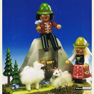 R�ucherm�nner Bekannte Personen R�ucherm�nnchen Heidi und Peter - 25cm