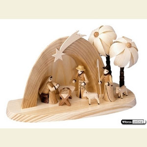Small Figures & Ornaments Nativity Scenes Nativity Set - Grotto - 15 cm  / 6 inches