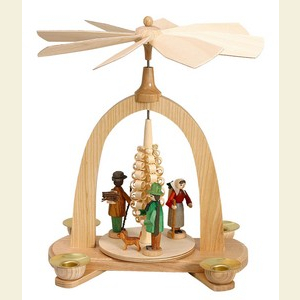 Weihnachtspyramiden 1-st�ckige Pyramiden 1-st�ckige Pyramide -Im Wald - 23 cm