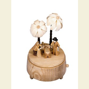 Music Boxes Christmas Music Box Family - 17 cm / 6.5 inches