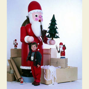 R�ucherm�nner Weihnachtsm�nner R�ucherm�nnchen Weihnachtsmann - 220 cm