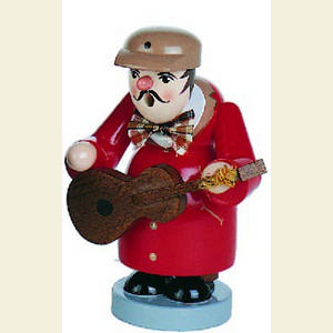 R�ucherm�nner Berufe R�ucherm�nnchen Musikant mit Gitarre - 16 cm