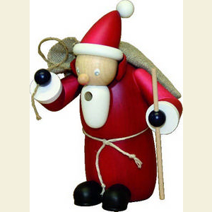 R�ucherm�nner Weihnachtsm�nner R�ucherm�nnchen Weihnachtsmann mit Sack - 18 cm