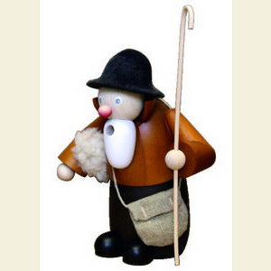 Smokers Professions Smoker Herdsman with bag - 18 cm / 7 inches