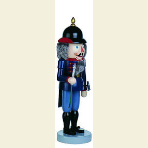 Nu�knacker Berufe Nussknacker Feuerwehrmann blau - 49 cm