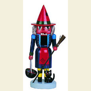Nu�knacker Sonstige Nu�knacker Nussknacker Hexe - 28 cm