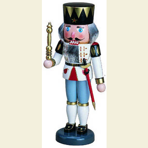 Nutcrackers Kings Nutcracker King white - 46 cm / 18 inches