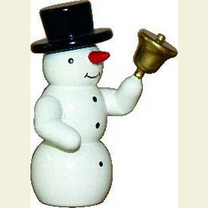 Kleine Figuren & Miniaturen alles Andere Schneemann - Glocke - 5,5 cm