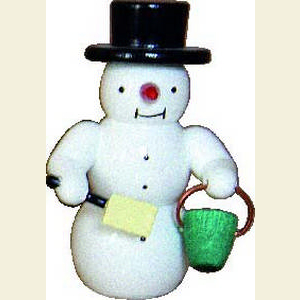 Small Figures & Ornaments everything else Snowman with shovel and bucket - 5,5 cm / 2 inches