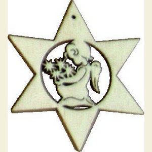 Kleine Figuren & Miniaturen Baumschmuck Sonstiger Baumschmuck Stern - Sternentaler - 5 cm