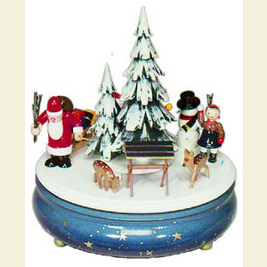 Music Boxes Seasons Music Box Music Box Winter Forest - 24 cm / 9.5 inches